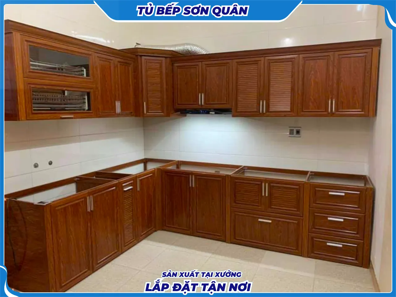 Alternative view of Tủ bếp nhôm Omega